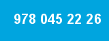 978 045 22 26